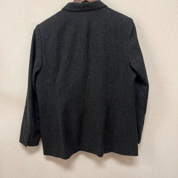 Pendleton Women Blazer Virgin Wool 3 Button Notched Collar Pockets Size 14 - Picture 6 of 11